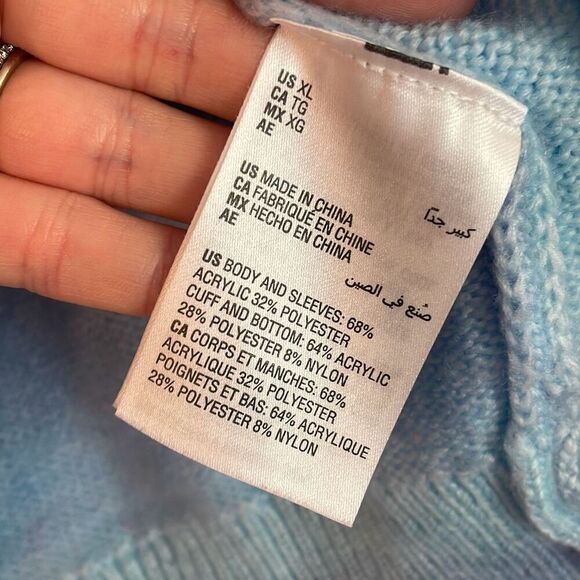 I.N.C. International Concept collared ombre knit sweater XL - Picture 5 of 9